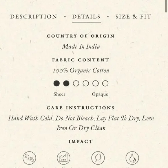 NWT Doen Kacy Embroidered Bow Ribbon Scalloped V Neck Cotton Blouse Top in Salt - Picture 8 of 9